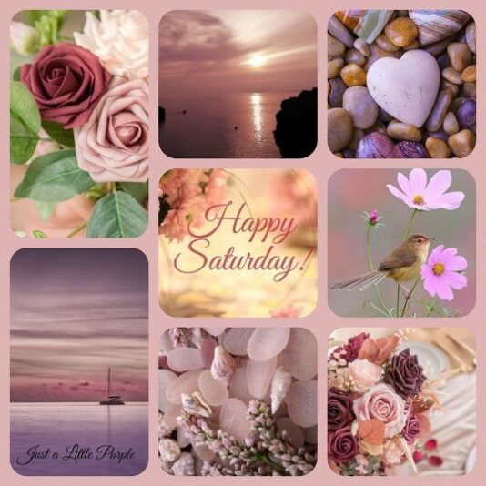 Happy Saturday collage