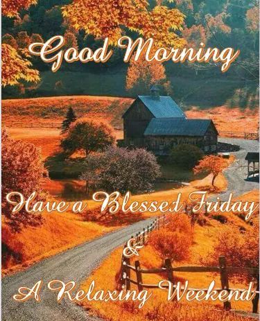 Good Morning Friday
