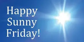 Happy sunny Friday