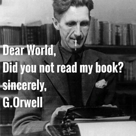 Orwell warning