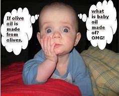 Baby oil.