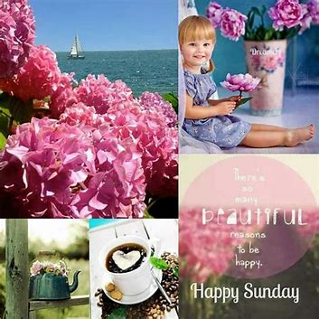 Happy Sunday collage
