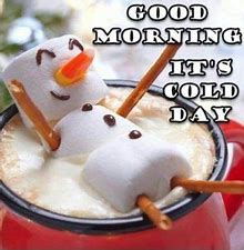 G. Morning it a cold day