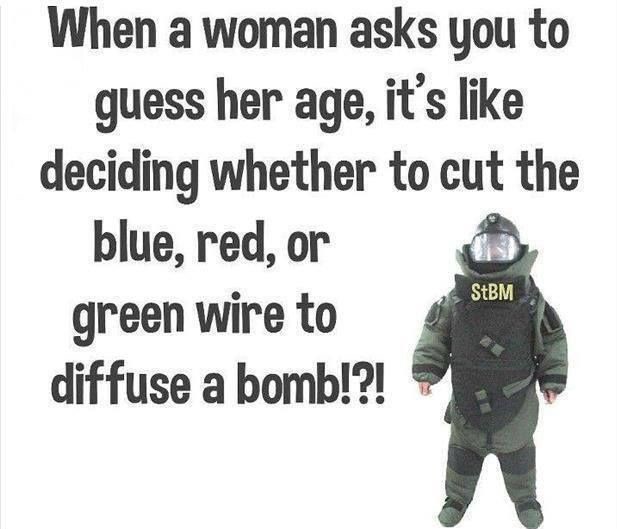 Guess age.
