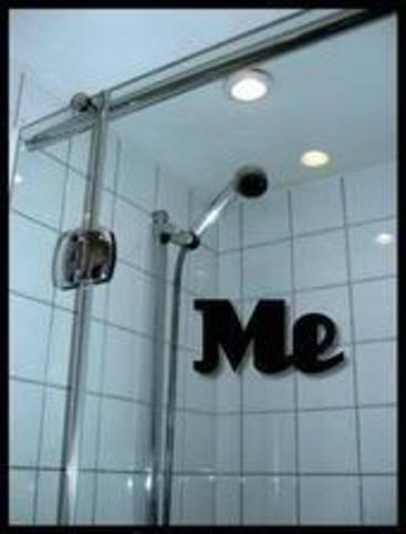 Me in the shower.