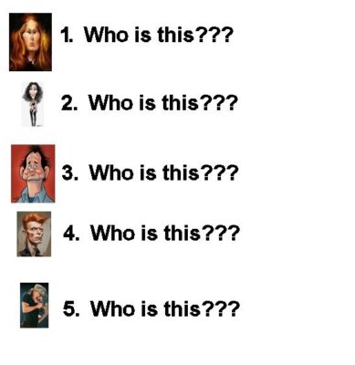 Faces to guess