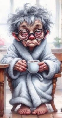 caption group morning coffee