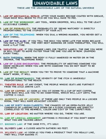 life laws