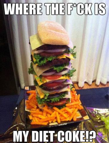 Diet coke.