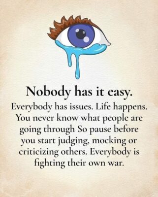 quote group nobody has it easy