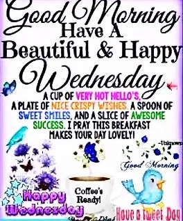 Good Morning Happy Wednesday 1