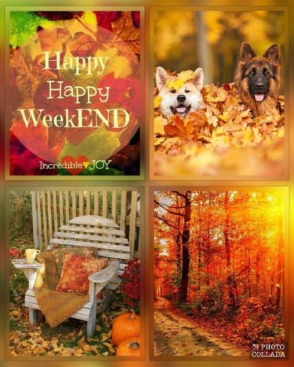 Happy Fall Weekend collage