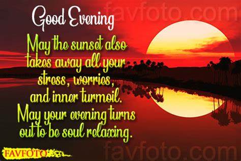 Good EveningSunday
