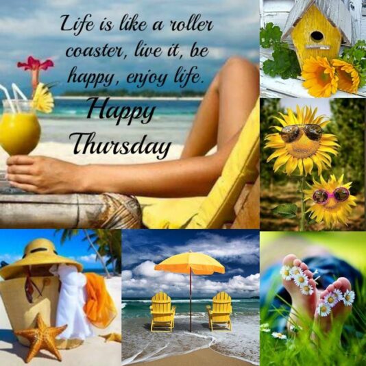 Good morning Thusday collage