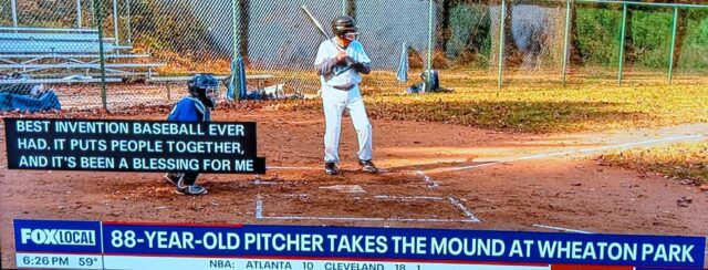 Bill at Bat.