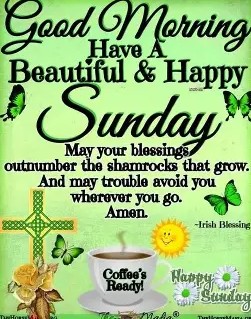Good Morning Happy Sunday 1